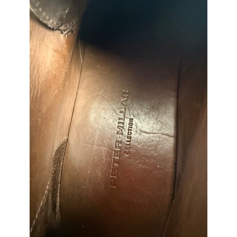 Peter Millar Collection Slip On Chukka Suede Spruce MF20RF07 Men 11.5 $298 MSRP - Picture 4 of 11